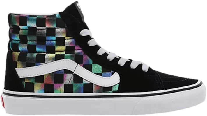 Iridescent 2025 checkered vans