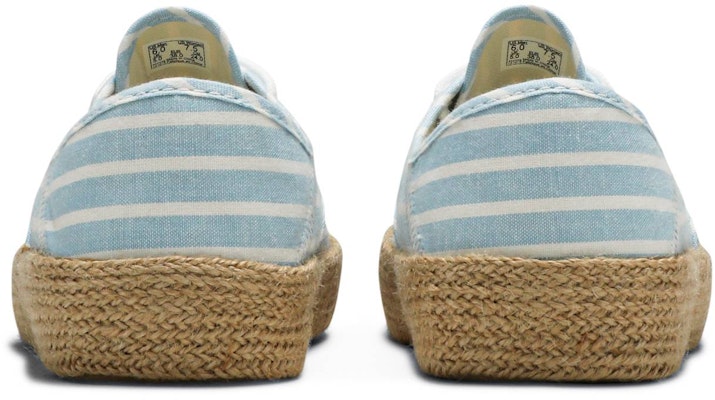 (W) Vans Slip-On Espadrille 'Alaskan Blue' Biru VN0A3WLOVL2 Details for (W) Vans Slip-On Espadrille 'Alaskan Blue' Biru VN0A3WLOVL2