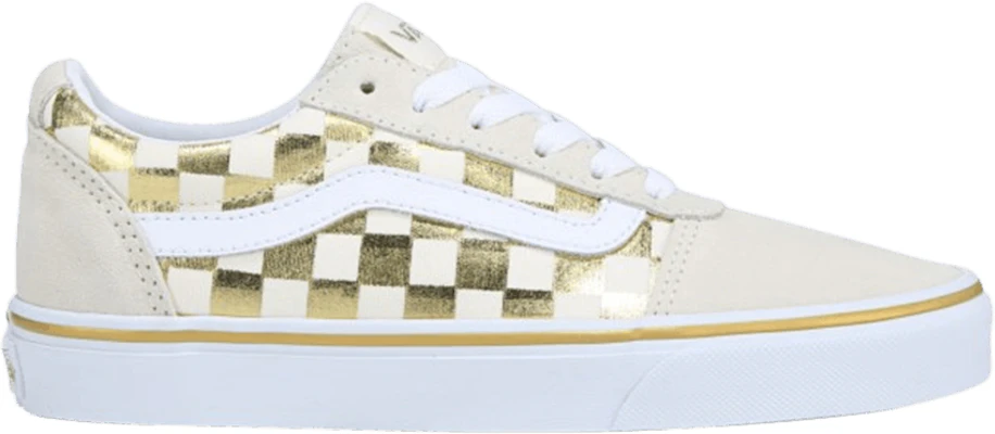 Vans 2025 checkerboard gold
