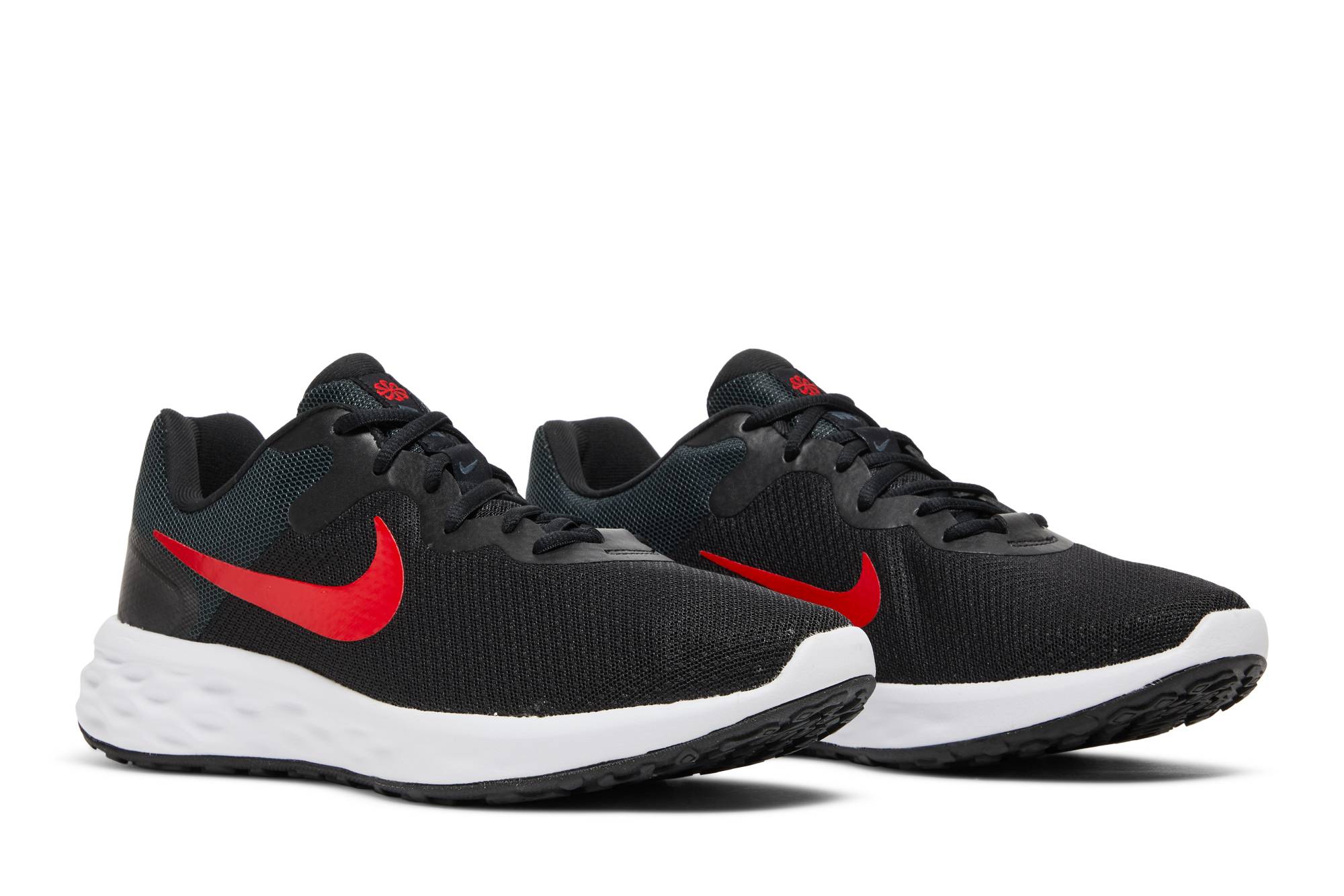 Cheap Nike Revolution 6 Next Nature 'Hitam Merah Universitas' DC3728-005
