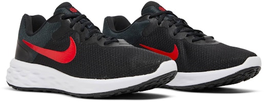 Nike Revolution 6 Next Nature 'Negro Rojo Universitario' DC3728-005 Cheap Nike Revolution 6 Next Nature 'Negro Rojo Universitario' DC3728-005