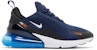 Nike Air Max 270 'Midnight Navy Bright Crimson' Lelaki & Wanita FD0279-400
