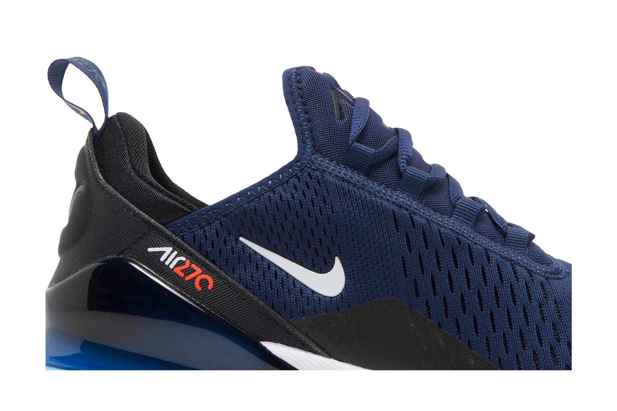 Nike air max 270 navy blue online