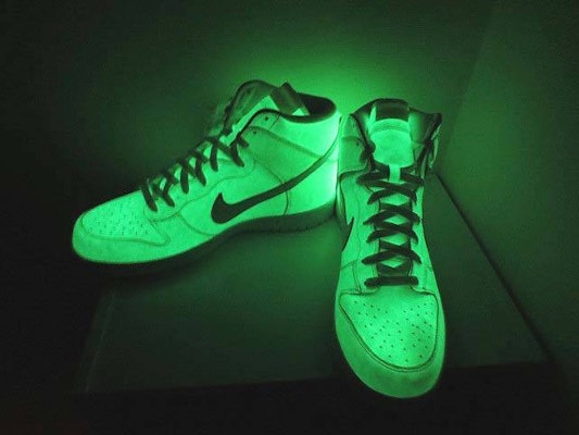 Glow in the clearance dark nike dunks