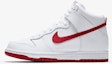 Lookbook Nike Dunk High 'Putih Merah Gym' 904233-102