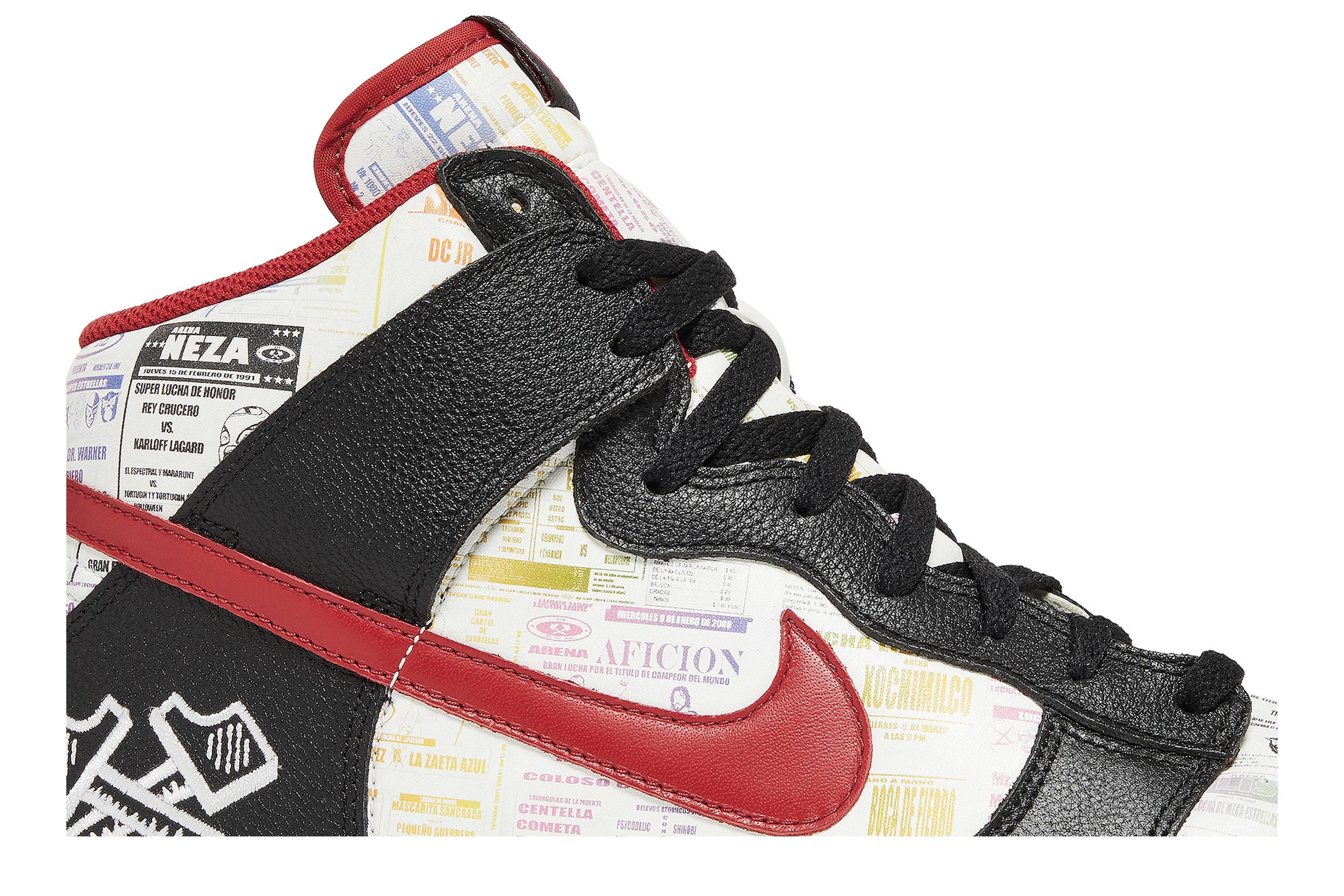 nike dunk high lucha libre