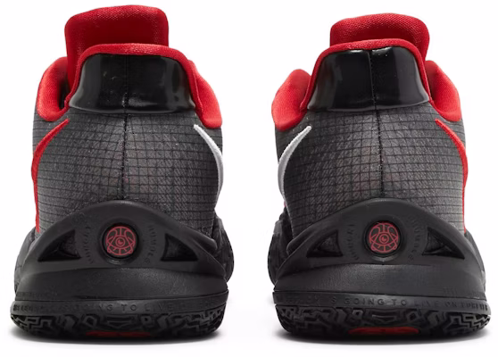 Nike Kyrie Low 4 'Bred' Lelaki Wanita Sneakers CW3985-006 Details for Nike Kyrie Low 4 'Bred' Lelaki Wanita Sneakers CW3985-006