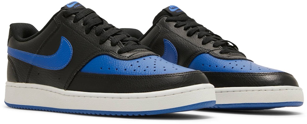 Nike Court Vision Low Black Game Royal DM8681 001 Novelship Nike Court Vision Low Black Game Royal DM8681 001 Novelship