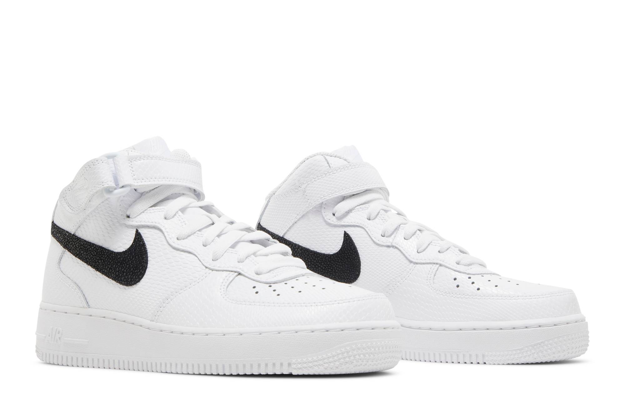 Cheap （女性用）Nike Air Force 1 '07 中筒 '白色蛇皮' DZ5211-100