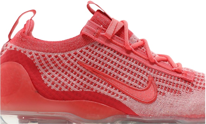 Nike vapormax flyknit sales team orange/red women's shoe