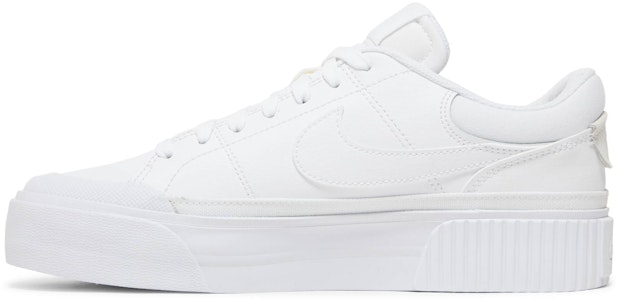 (W) Nike Court Legacy Lift 'Putih Triple' DM7590-101 Lookbook (W) Nike Court Legacy Lift 'Putih Triple' DM7590-101