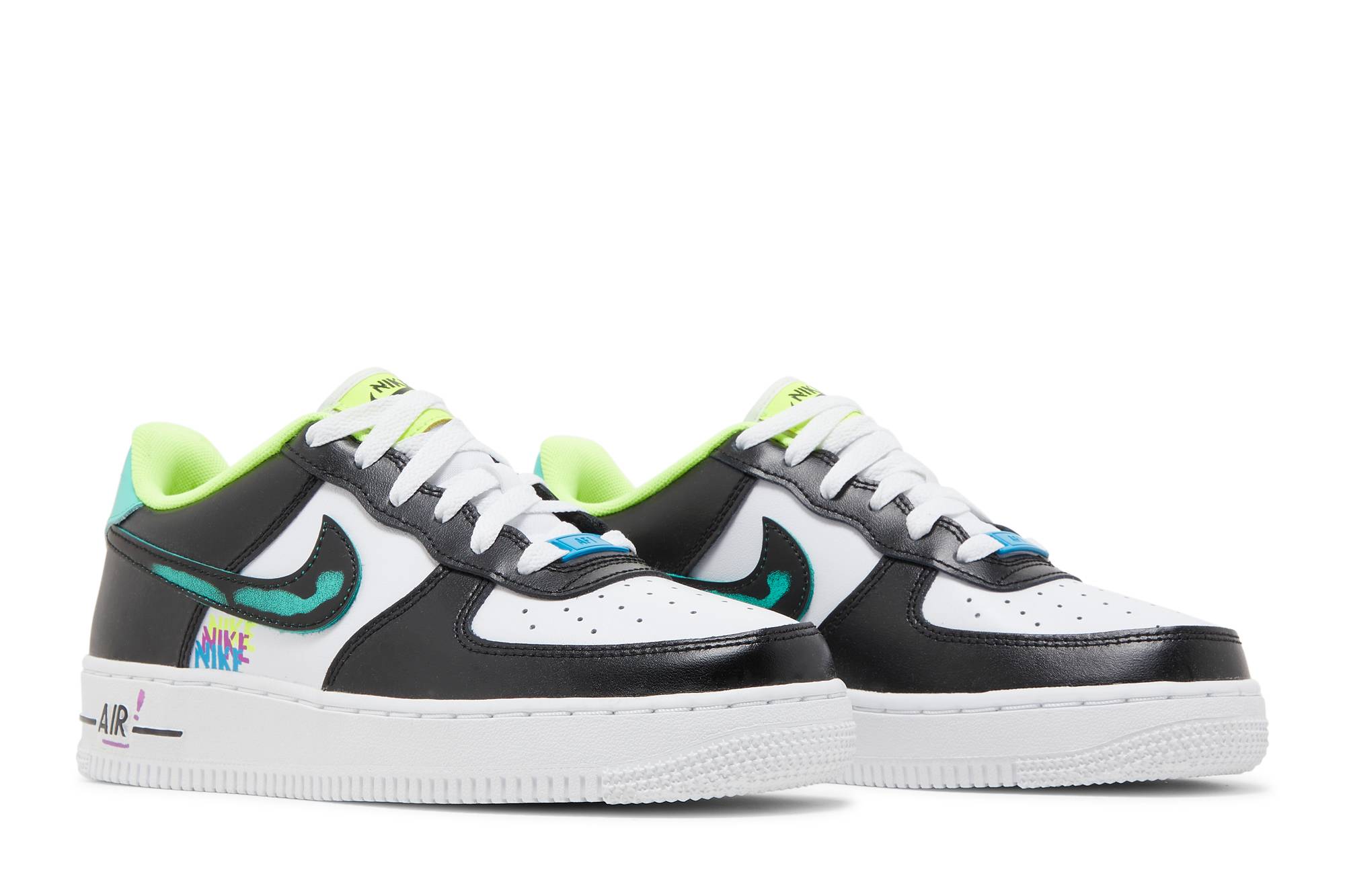 Cheap (大童款) 耐克 Air Force 1 LV8 '涂鸦' DX3349-100