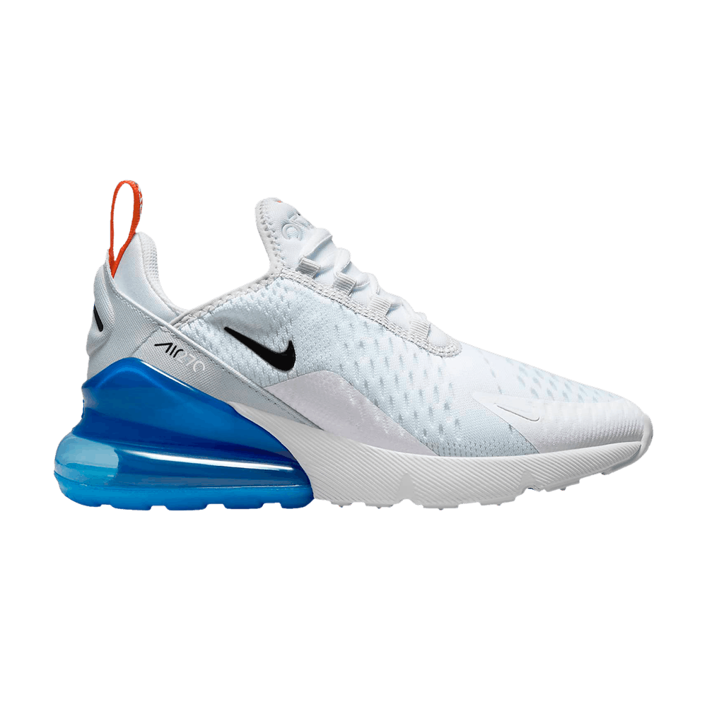 nike air max 270 light blue and white