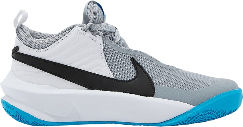 Nike Team Hustle D10 'Grey Blue Lightning' (GS) - CW6735-104 - Novelship