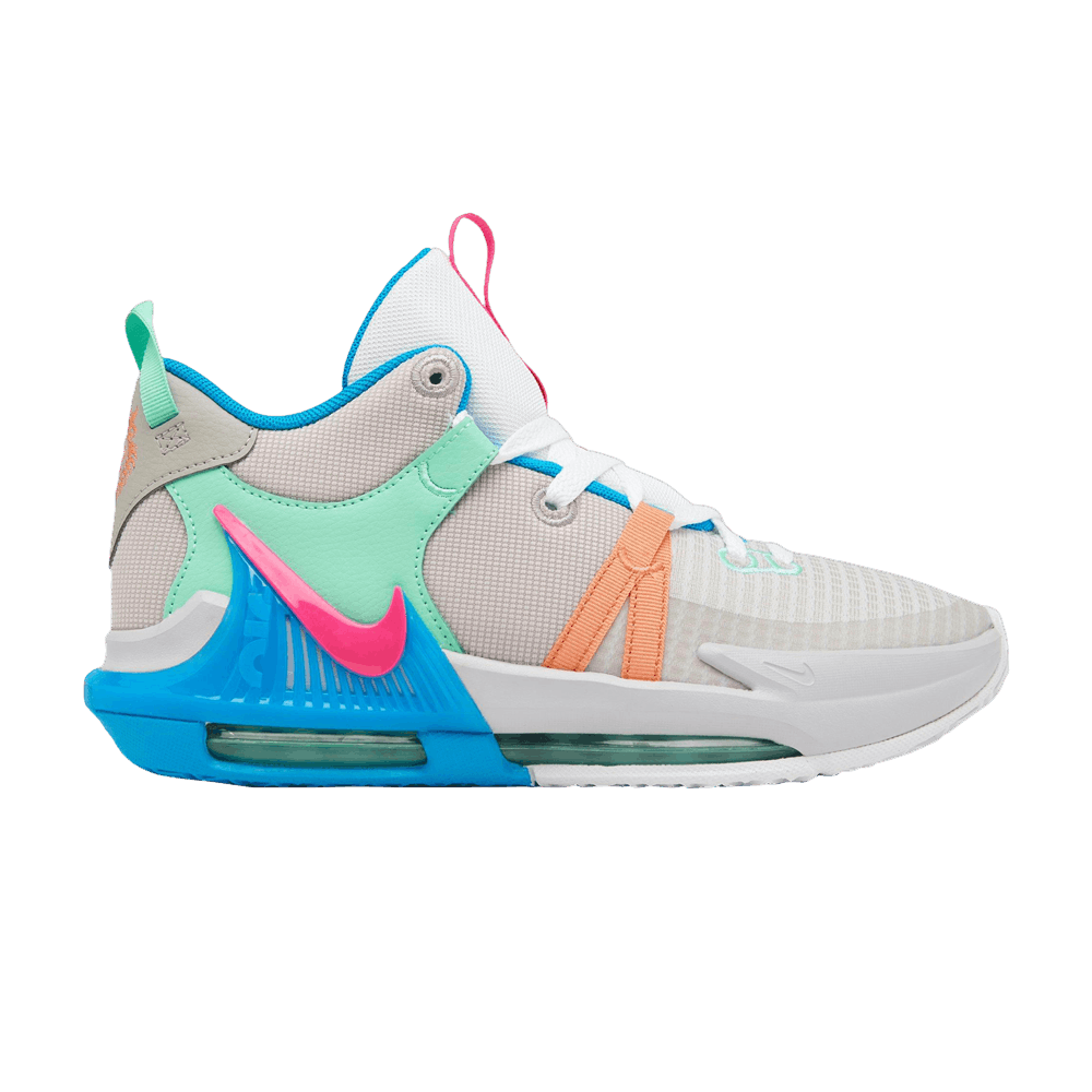 multi colored lebrons