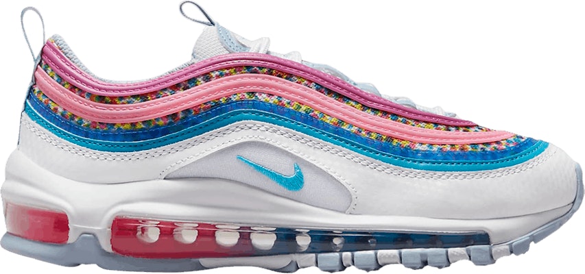 (Grade School) Nike Air Max 97 SE 'Bright Colors!' DV7550-100 Buy (Grade School) Nike Air Max 97 SE 'Bright Colors!' DV7550-100