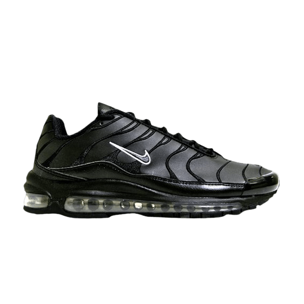 nike air max 97 plus black and white