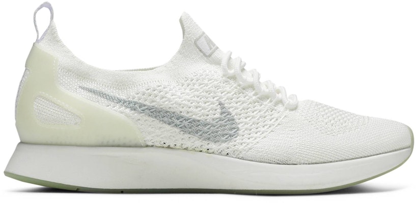 Women Nike Air Zoom Mariah Flyknit Racer White Pure Platinum AA0521 101