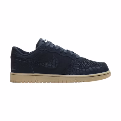Big Nike Low Lux 'Black Snakeskin Gum'