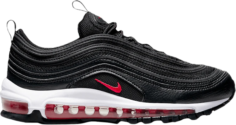 Grade School Nike Air Max 97 Black University Red DV7147 001