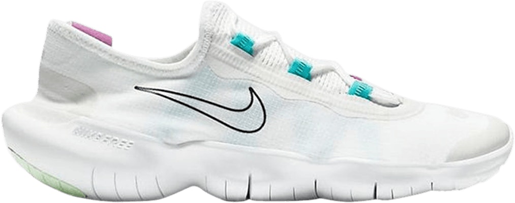 Nike free 5.0 sales womens multi colored