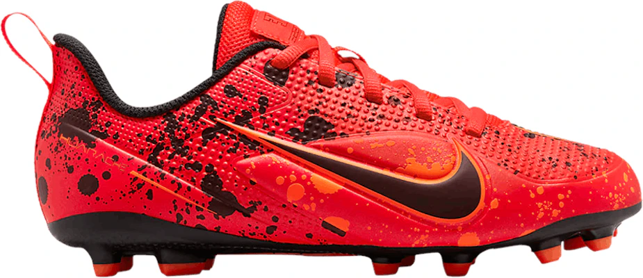 Grade School Nike Alpha Huarache 8 Bright Crimson Paint Splatter