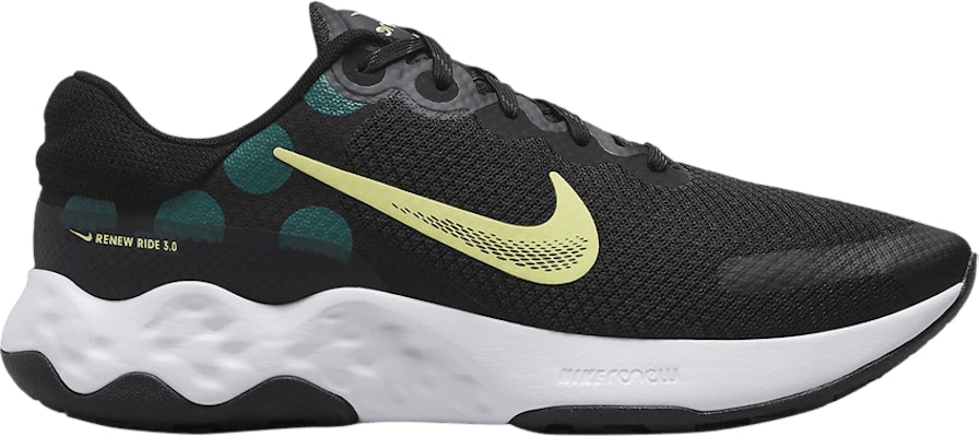 Nike Renew Ride 3 Black Lemon Chiffon DC8185 007 DC8185 007