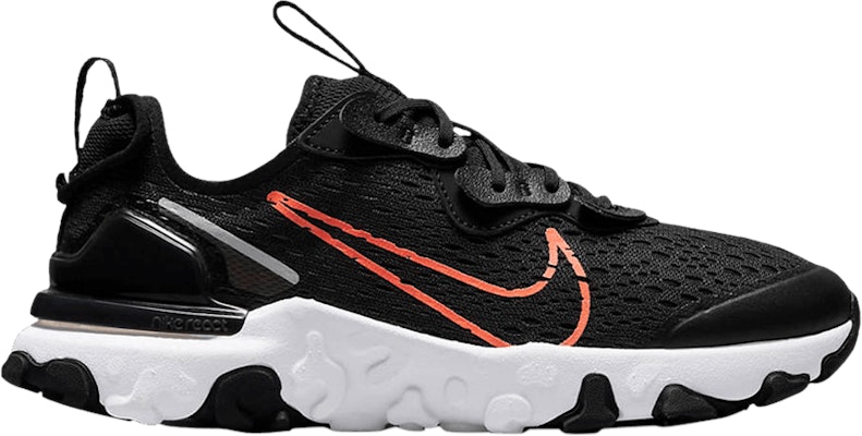 Nike react total black hotsell
