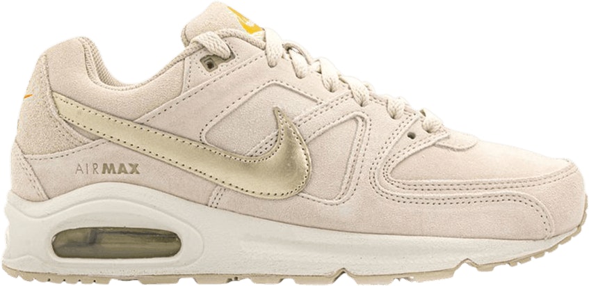 Women Nike Air Max Command Premium String Metallic Gold 718896