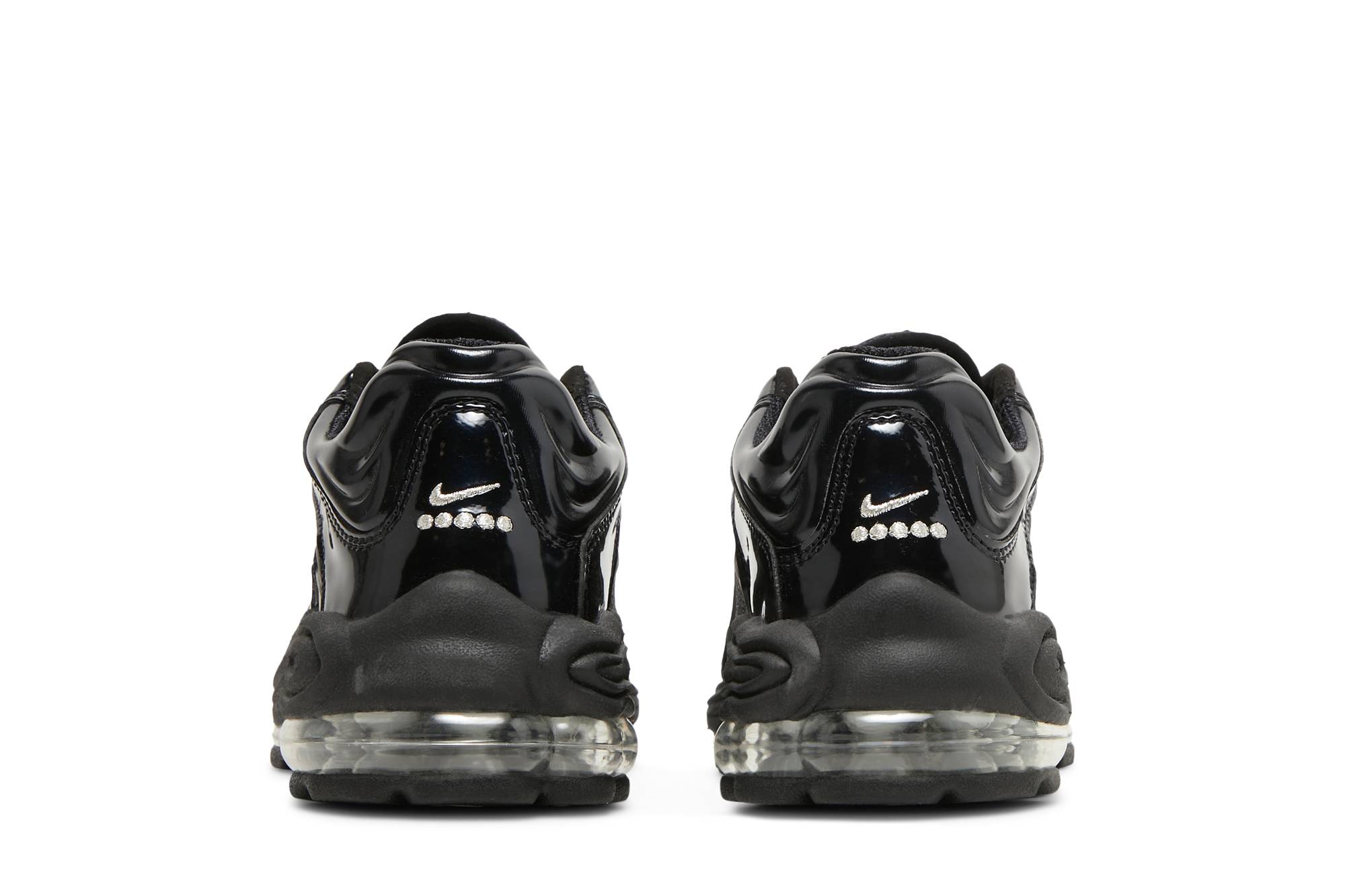 nike tuned triple black