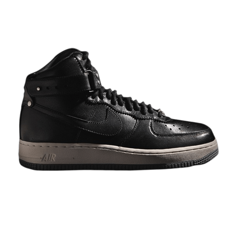 black nike air force 1 high womens