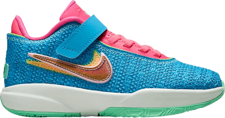 Preschool Nike LeBron 20 Laser Blue DQ8648 400 DQ8648 400