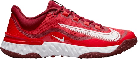 Nike Alpha Huarache Elite 4 TF 'University Red' DJ6523-616 Nike Alpha Huarache Elite 4 TF 'University Red' DJ6523-616