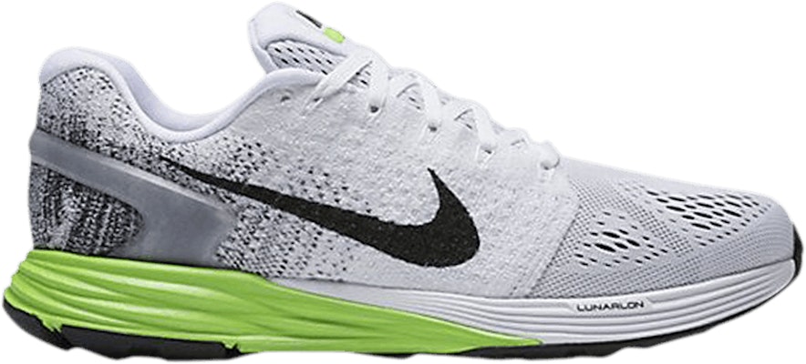 Nike lunarglide green sales