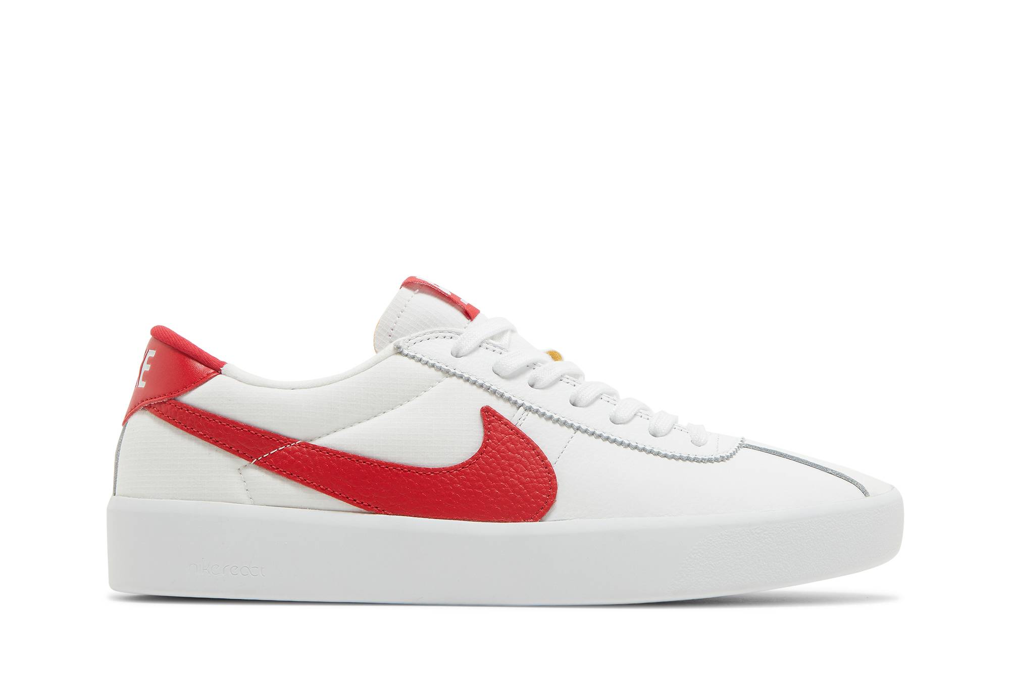 nike bruin red and white