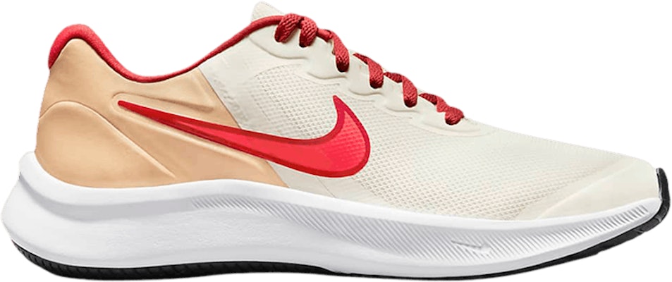 (Grade School) Nike Star Runner 3 'Sail Bright Crimson' DA2776-101 Buy (Grade School) Nike Star Runner 3 'Sail Bright Crimson' DA2776-101