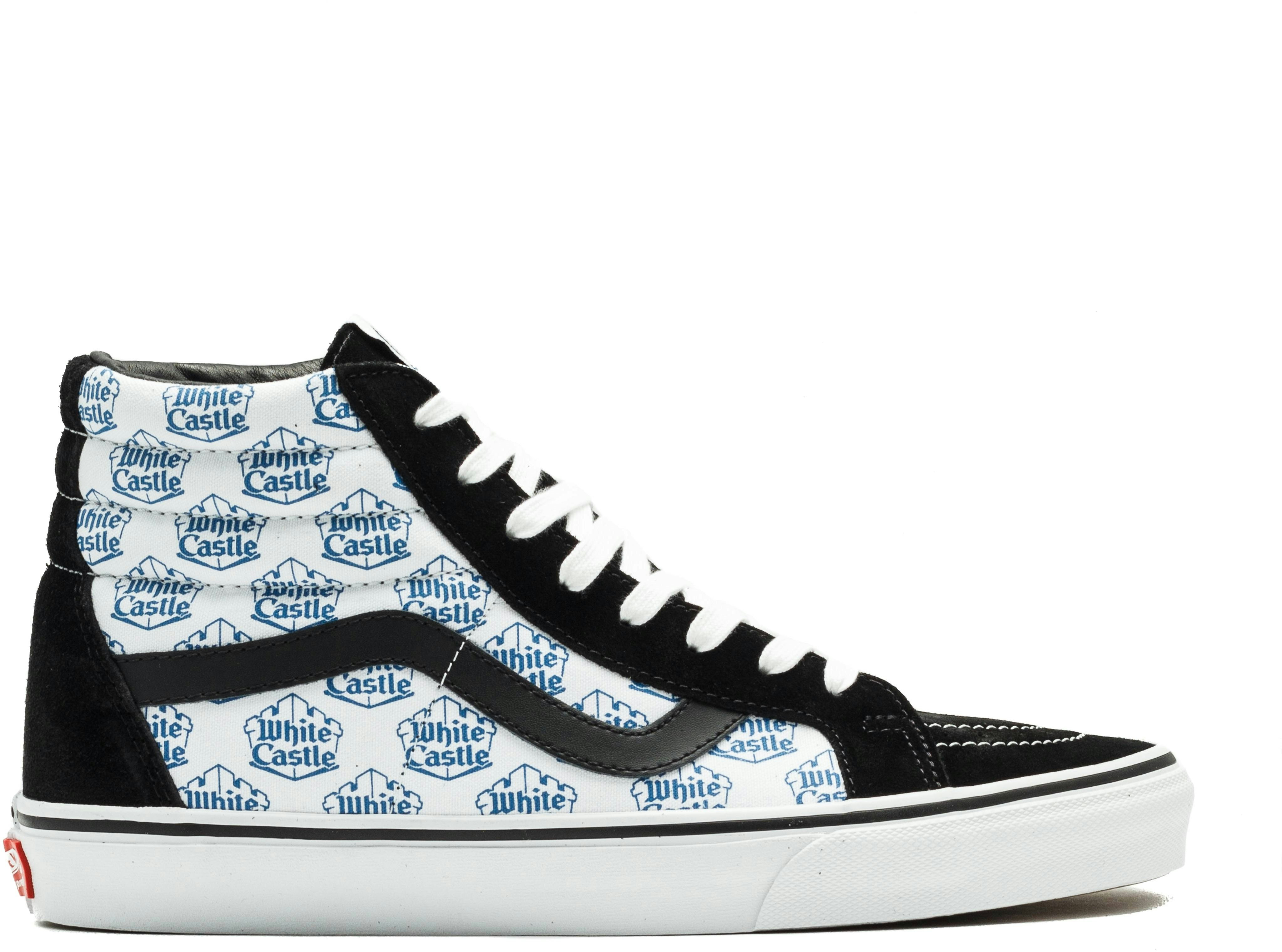 White 2025 castle vans