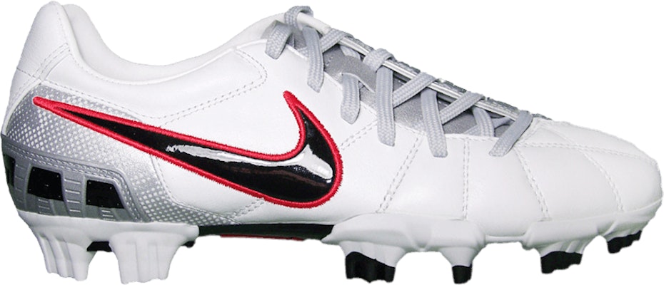 Nike Total 90 Laser 3 K FG White Black Silver 385426 100