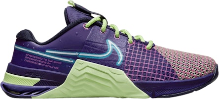 (Women) Nike Metcon 8 AMP 'Deep Purple Barely Volt' DV1168-500 (Women) Nike Metcon 8 AMP 'Deep Purple Barely Volt' DV1168-500