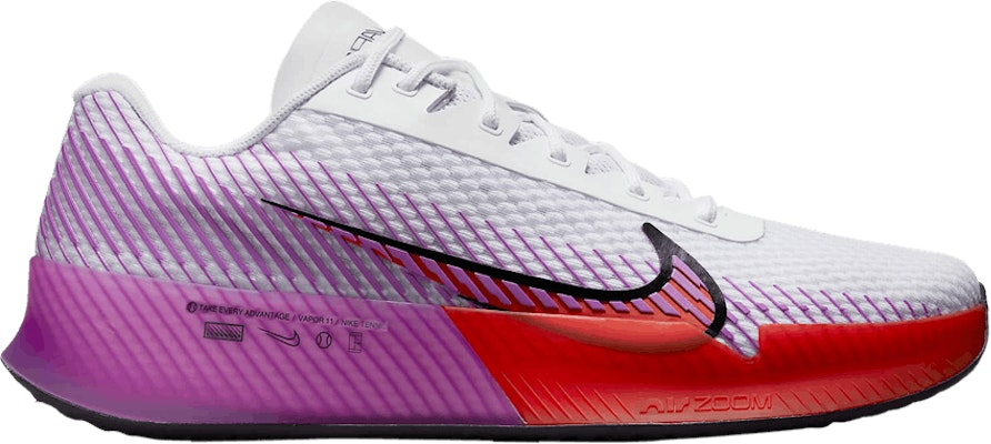 NikeCourt Air Zoom Vapor 11 'White Picante Fuchsia' DR6966-100 Buy NikeCourt Air Zoom Vapor 11 'White Picante Fuchsia' DR6966-100