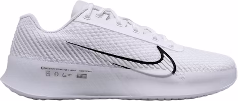 (Women) NikeCourt Air Zoom Vapor 11 'White Black' DR6965-100 (Women) NikeCourt Air Zoom Vapor 11 'White Black' DR6965-100