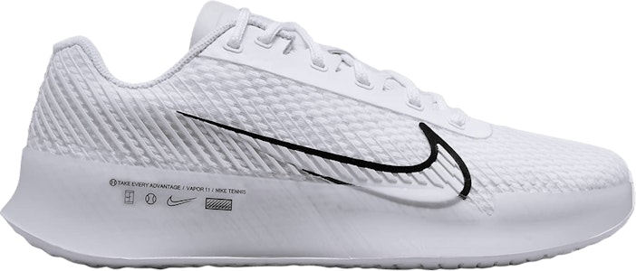 (W) NikeCourt Air Zoom Vapor 11 'Putih Hitam' DR6965-100 Buy (W) NikeCourt Air Zoom Vapor 11 'Putih Hitam' DR6965-100