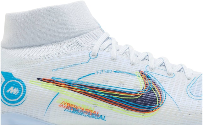 Nike Mercurial Superfly 8 Pro FG 'Grey Light Marine' - DJ2848-054 - Novelship