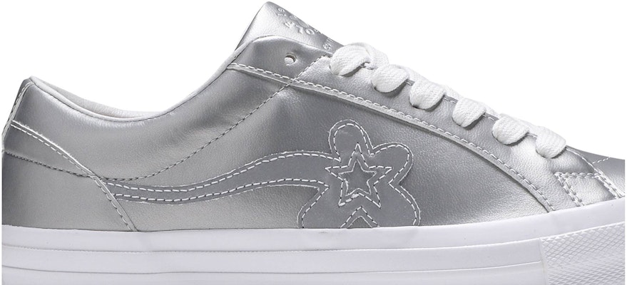 Golf le fleur converse best sale silver