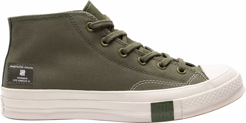 UNDEFEATED x Converse Chuck 70 Mid 'Chive Parchment' Lelaki Sneakers A02143C Buy UNDEFEATED x Converse Chuck 70 Mid 'Chive Parchment' Lelaki Sneakers A02143C