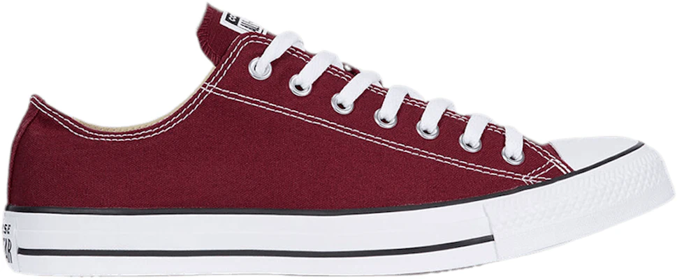 Converse all star maroon low best sale