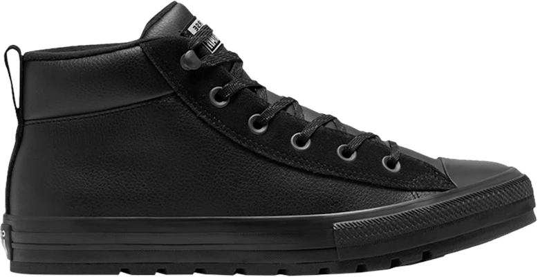 Converse mid top street black