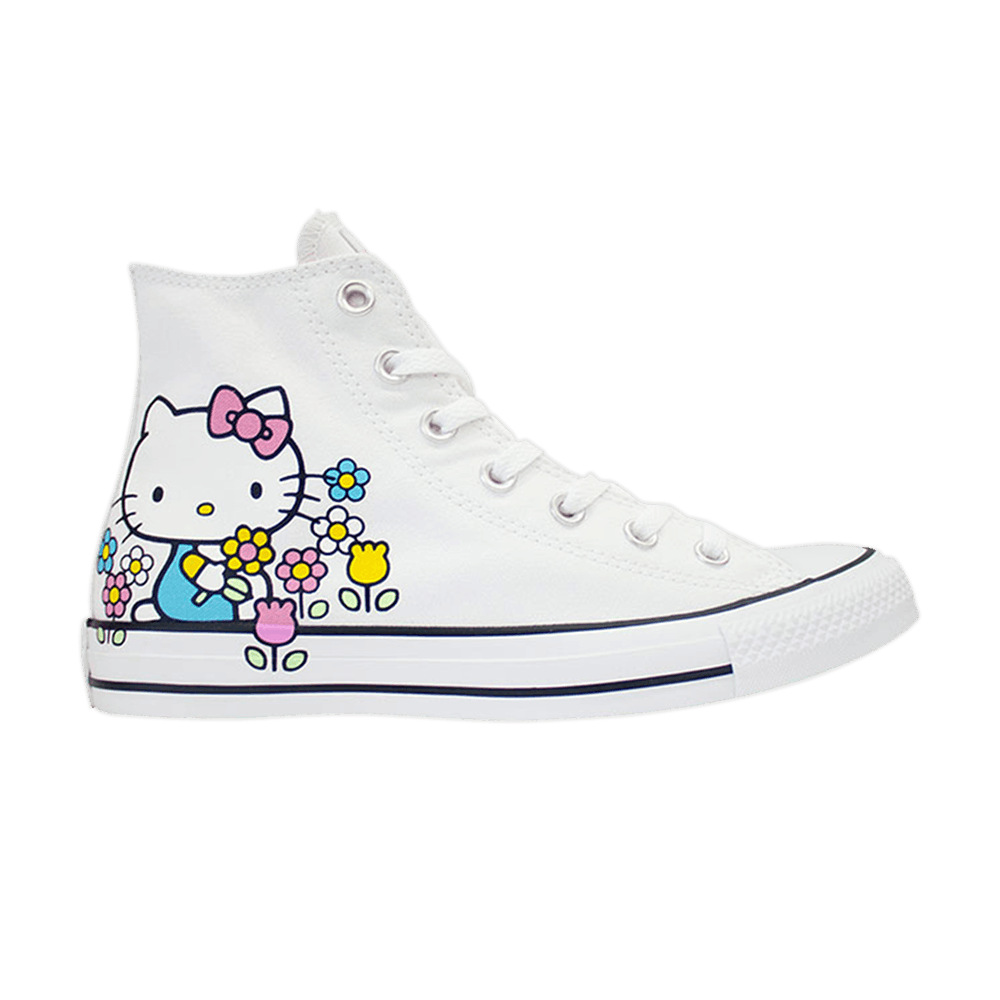 Hello Kitty x Converse Chuck Taylor All Star High 'Flowers' 164629C