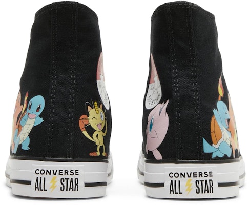 宝可梦 x 匡威 Chuck Taylor All Star 高帮 '初始伙伴' A01089C Details for 宝可梦 x 匡威 Chuck Taylor All Star 高帮 '初始伙伴' A01089C