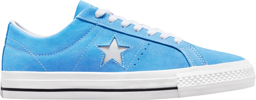 Converse one star blue suede online
